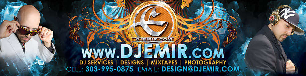 DJ Emir Santana Mixtapes Designs Photography DJs Denver