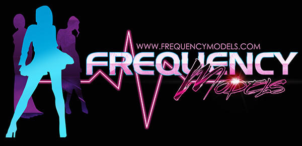 Frequency Models Logo Design on Black